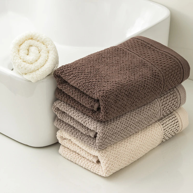 

Absorbent Beach Towel 100% Cotton Women/Men Thick Face & Bathroom Towel Soft and Comfortable for Adult Beach Water Towel