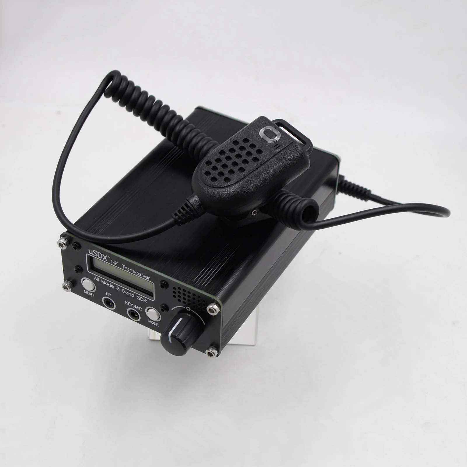 USDR USDX + Plus V2 10/15/17/20/30/40/60/80m 8-полосный SDR все режимы HF SSB QRP трансивер аккумулятор 4000