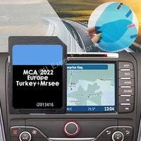 new latest genuine for ford mca 7 map sat nav sd card mondeo galaxy focus with anti fog reaview stickers