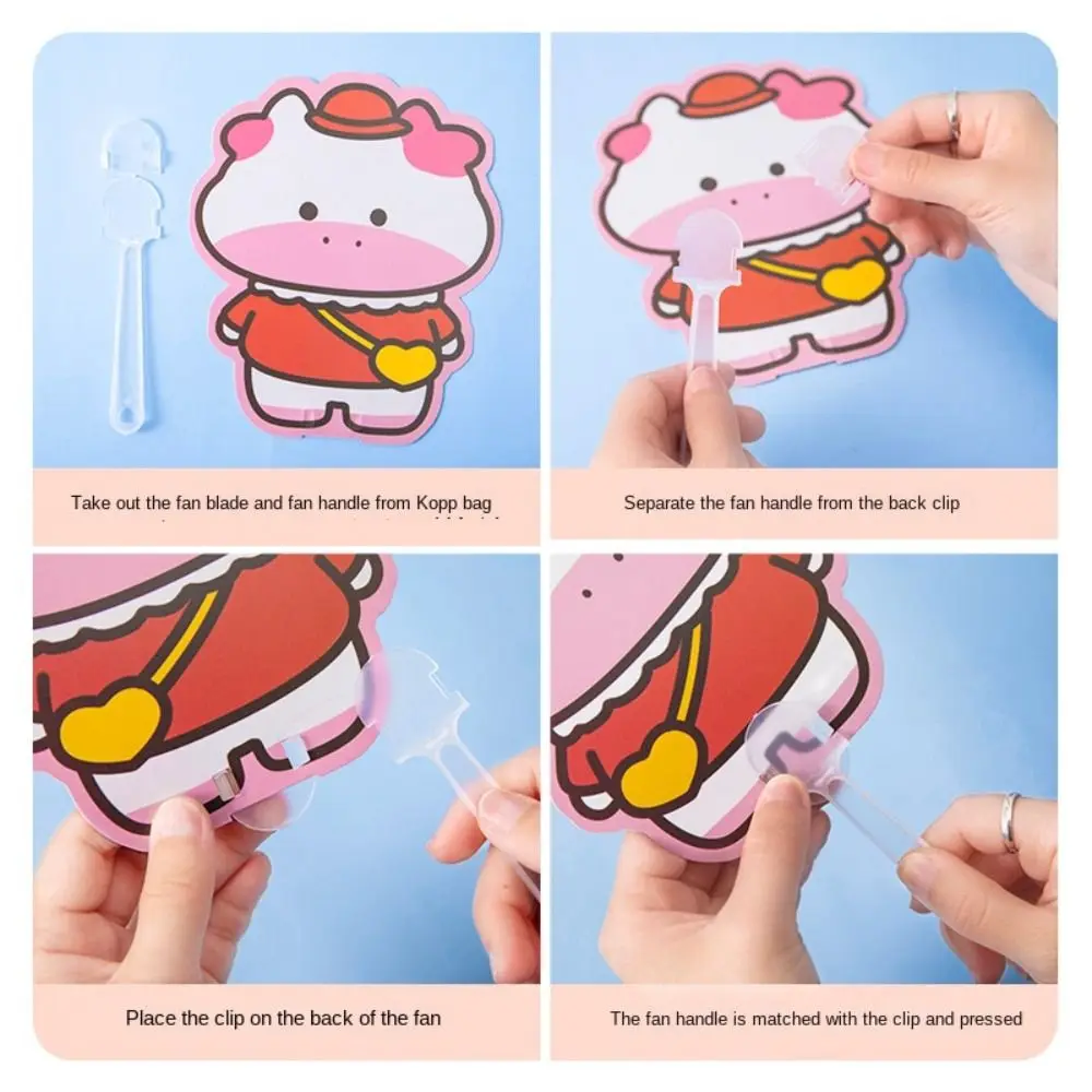 Портативный Мультяшный Мини-вентилятор С Милым Кроликом