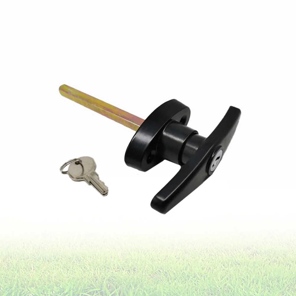 

1Pc Handle Lock Cam Lock Handle Lock for Control Cabinet Lock for Shed Door Lock Locking Shed Door Handle