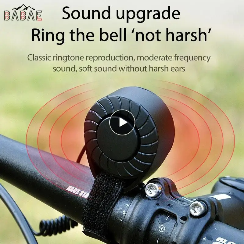 

Electronic Horn USB Charging Bell MTB Car Bell Riding Bell Aluminum Alloy Bicycle Handlebar Adjustable Sound Bike Accessories