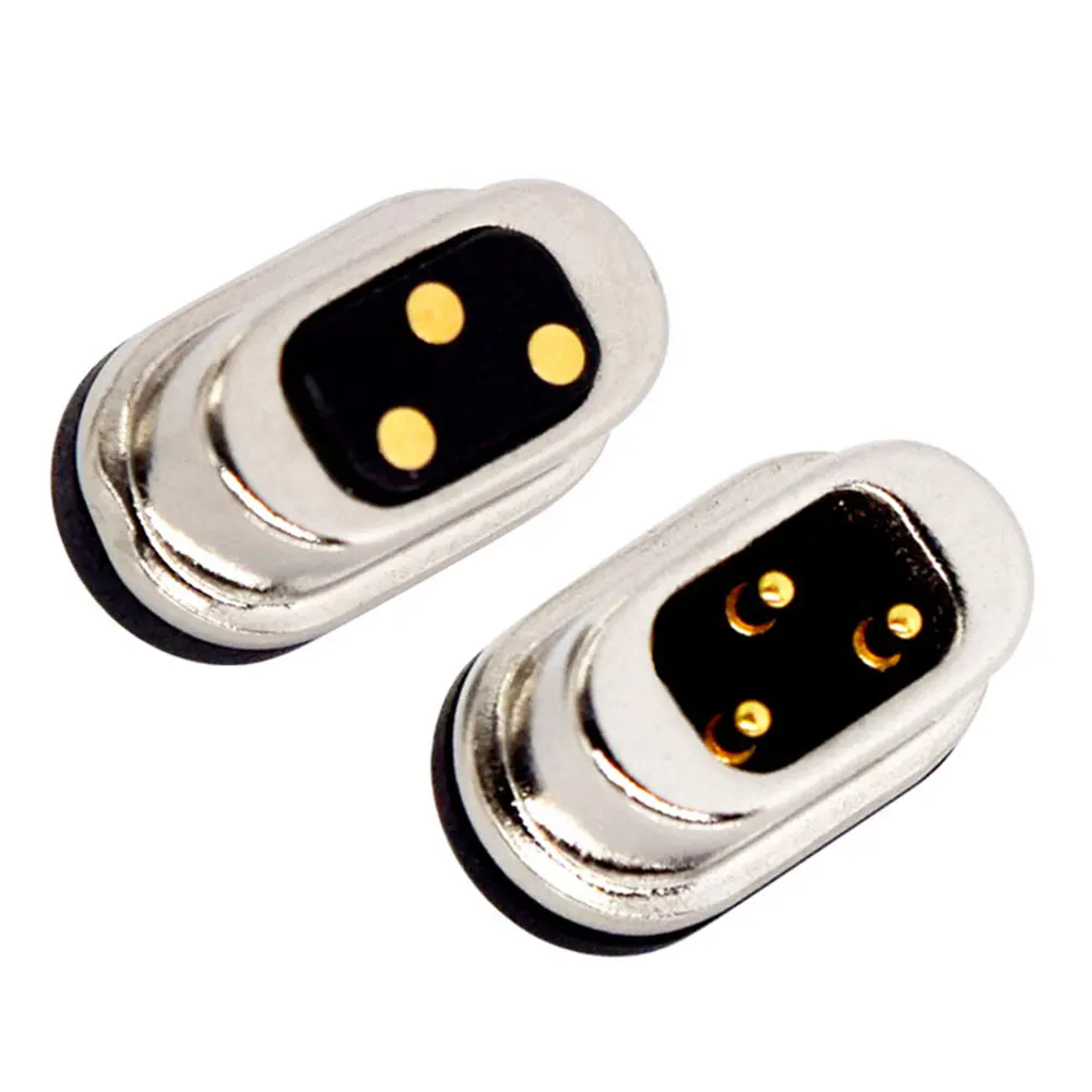 1 шт. 2P 3P 4P 5P 6P Pogo Pin женский 5 В 2A 2 54 мм подпружиненный Разъем питания постоянного