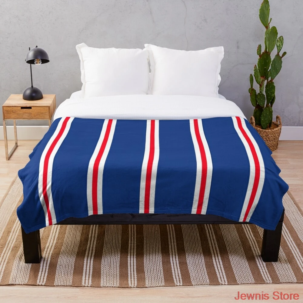 

Rangers Throw Blanket Super Soft Printing Family Car and Sofa Bed throws Summer Office Quilts