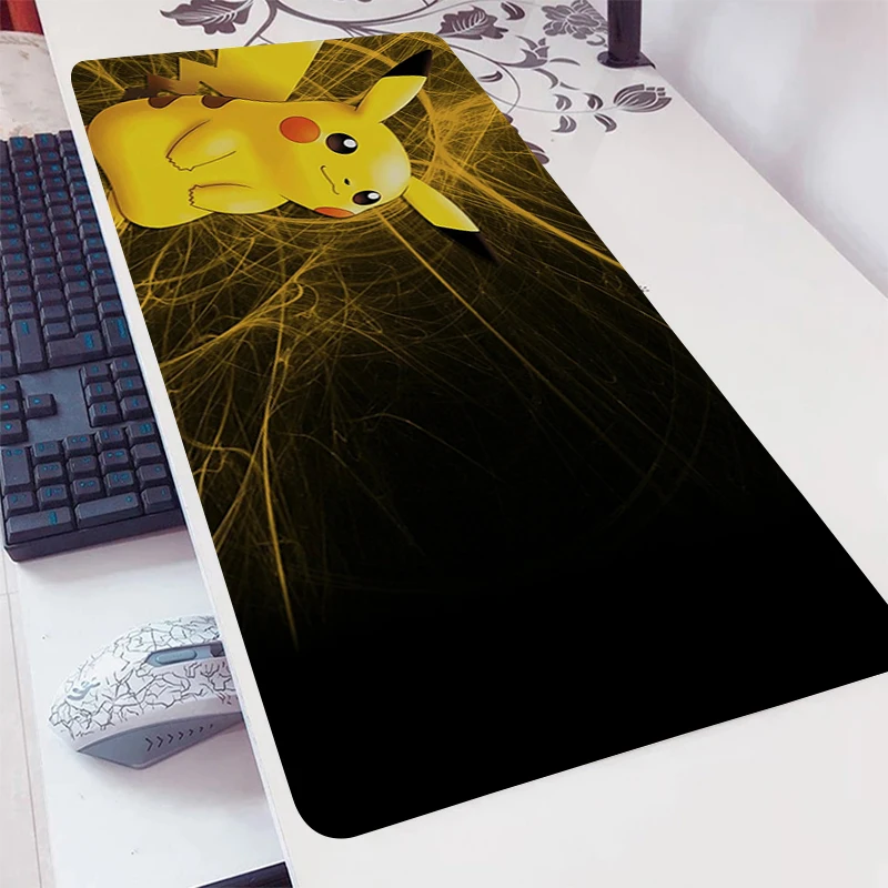 Pokemon Big Mousepepad Manga Carpet Keyboard Anime Diy Mouse Pad Kawaii Gaming Pc Accessories Computer Table Mat Cute Mousepad |