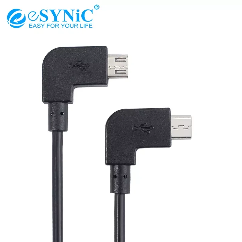 

NEW2023 90° Micro USB Cable Support 2 charging Type C OTG for DJI Mavic Pro Transmitter Control 30cm Cord