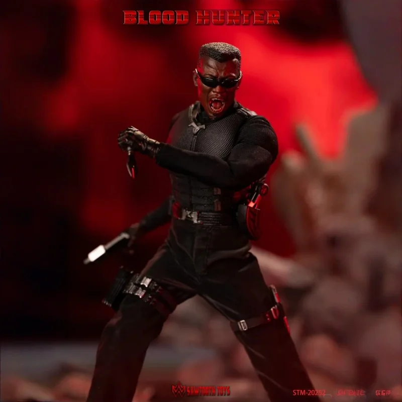 Фото Предварительная продажа Sawtooth Toys Stm-20252 Blood Hunter, масштаб 1/12, экшн-фигурка, оригинальная модель игрушки для коллекционеров, экшн-фигурка №5