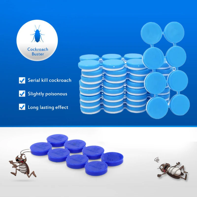 

8Pcs Effective Killer Cockroach Powder Baits Special Insecticide Lures Beetle Medicine Insect Pest Control Home Garden Supply