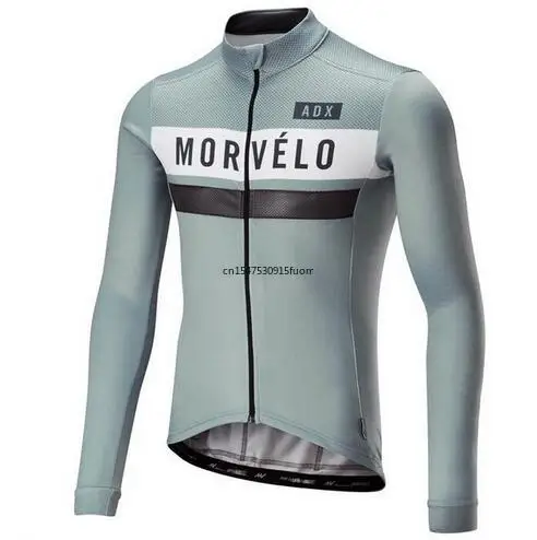 

Morvelo Outdoor Sports Cycling Jersey Spring Summer Bike Bicycle Long Sleeves MTB Clothing Shirts Wear Bike Jersey