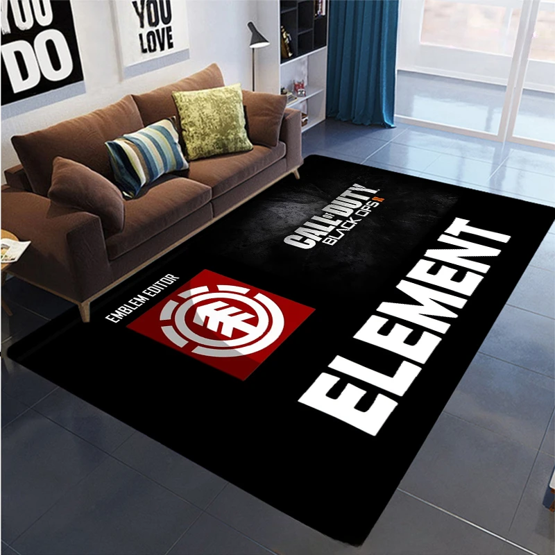 

Element skateboard Decor Carpet For Living Room Sofa Table Bedroom Area Rug Kitchen washroom Photography prop non-slip floor Mat