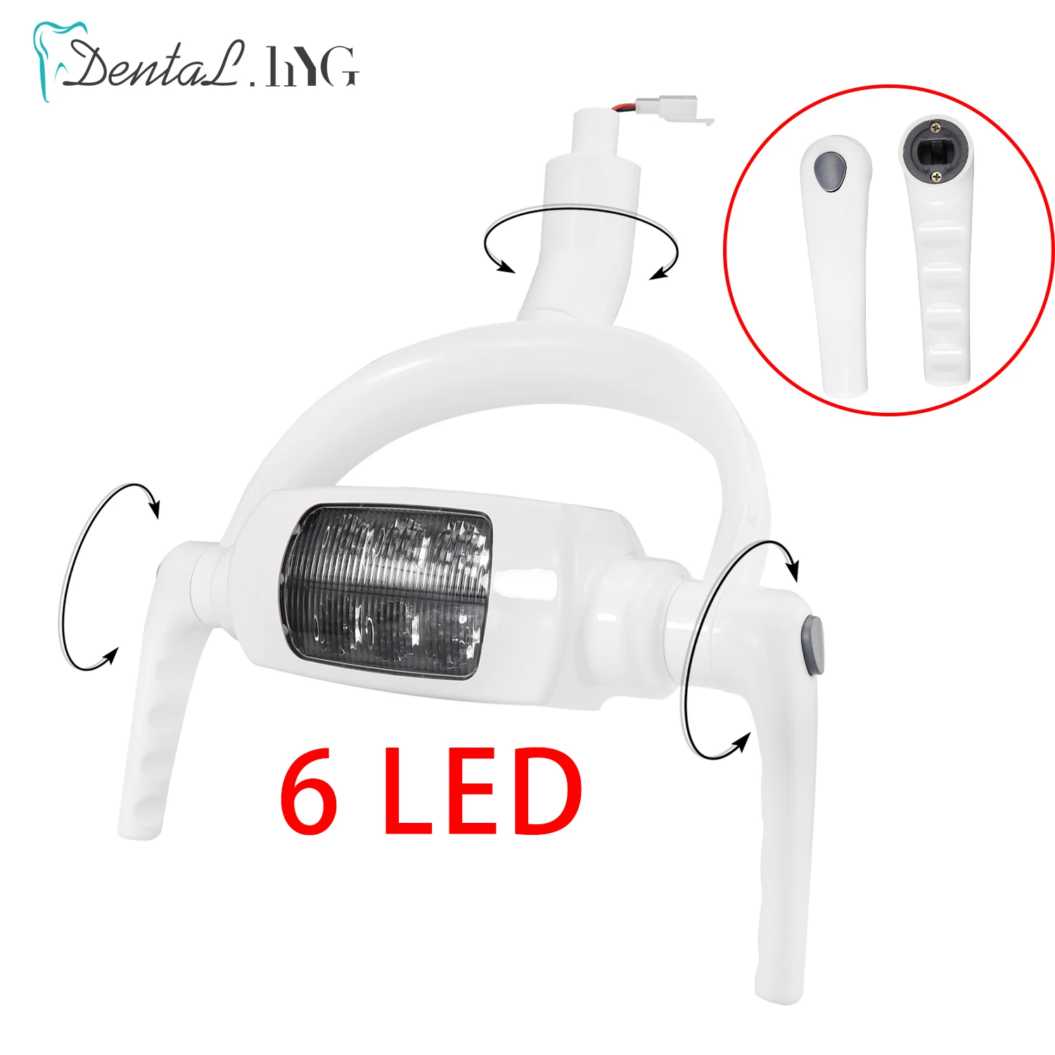 Dental Equiment Operation Lamp For Implant Dental Chair LED Light Shadowless With Induction Clinic LED Lamp Teeth Whitening