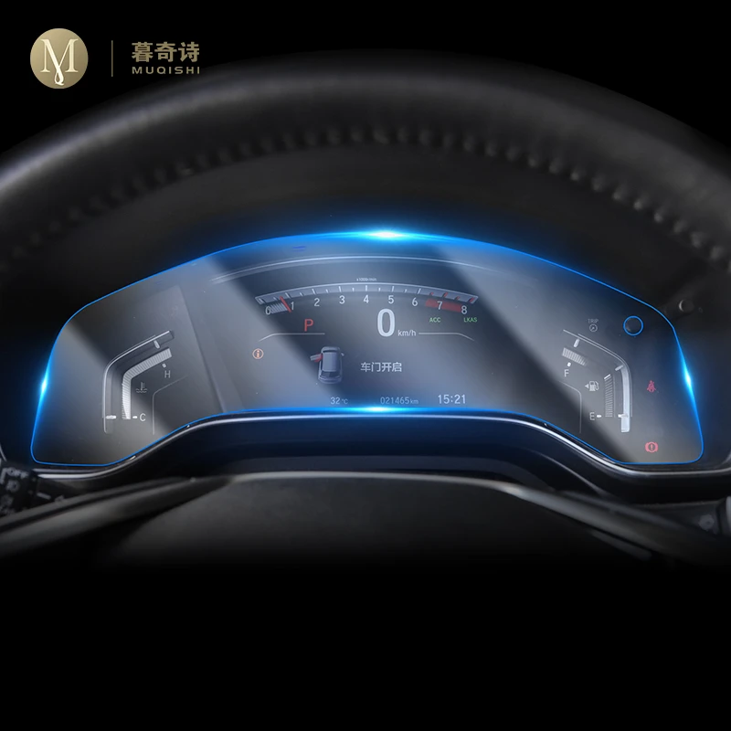 

For Honda CR-V 2017-2023 Dashboard Instrument Panel Screen Protector Car Accessories Interior Details Stickers Film Cover TPU