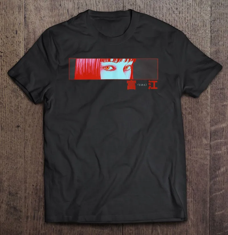 

Junji Ito Tomie In Red Tank Top Men T-Shirts Unisex Tshirts For Men Aesthetic Clothing Men Cotton T Shirt For Men Oversizet
