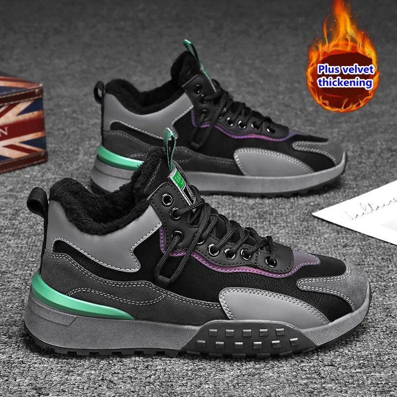 

Casual sneakers fashion trend all-match thick bottom student warm live the same popular Cortez sneakers men TY012