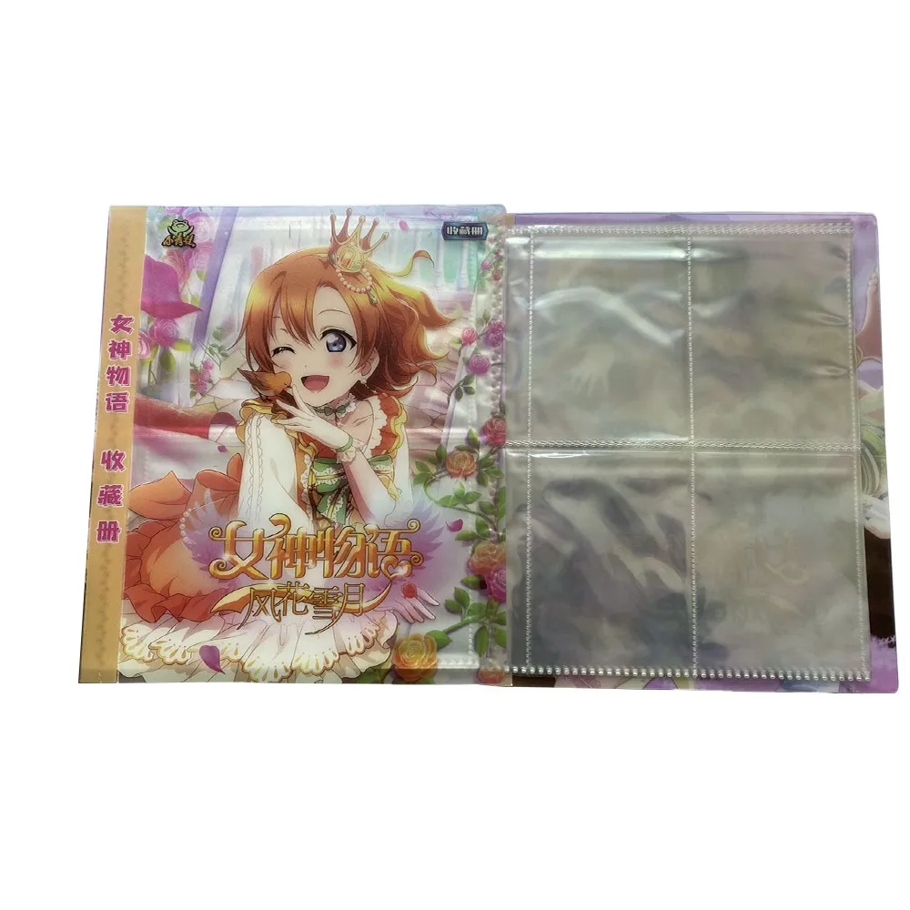 Альбом для открыток с изображением богини книга мультяшным аниме новая
