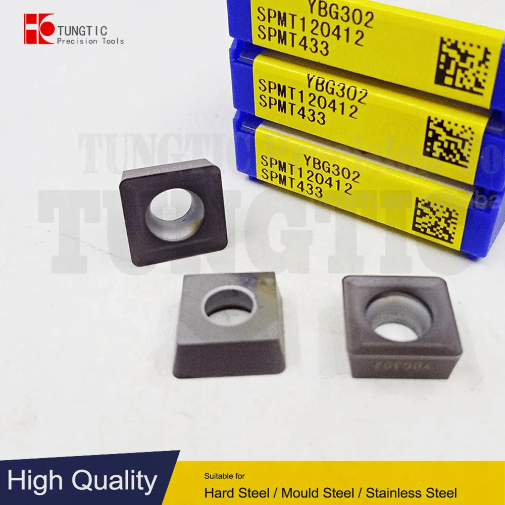 

SPMT120412 Milling Inserts Carbide Cutter For CNC SPMT 120412