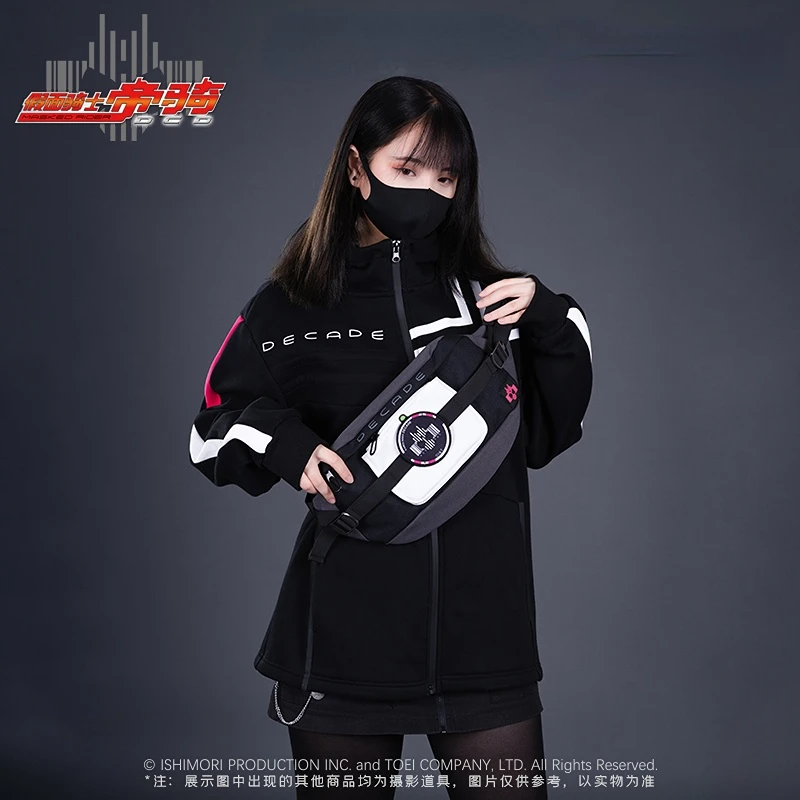 

Модный черный рюкзак для косплея японского аниме Kamen Rider, Студенческая сумка на плечо, уличная сумка-мессенджер для путешествий, подарок