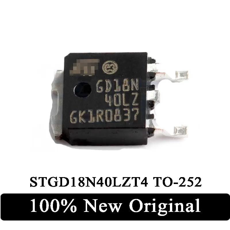

5-20 шт., STGD18N40LZT4 GD18N40LZ STGD18N40 TO-252, новый фототранзистор