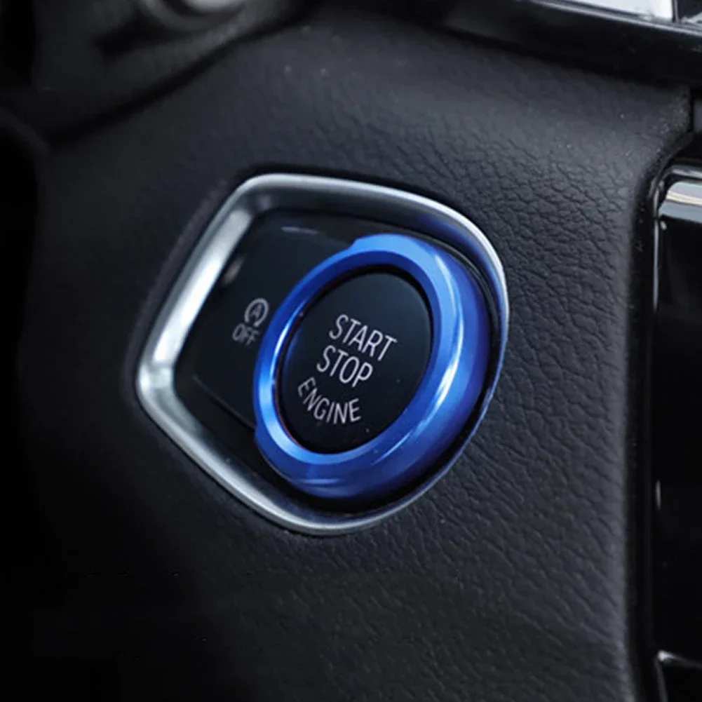 Для BMW 1 2 3 4 серии X1 F48 F20 F21 F30 F32 F33 F34 F36 F45 F46 наклейки на кнопку запуска двигателя