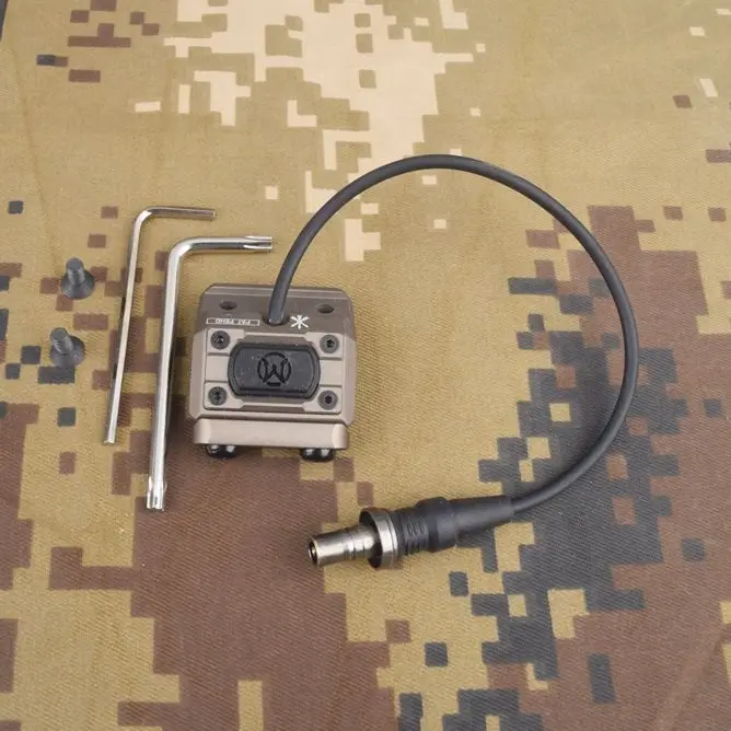 Тактический ML модный переключатель вспышки с офсетным креплением Пикатинни