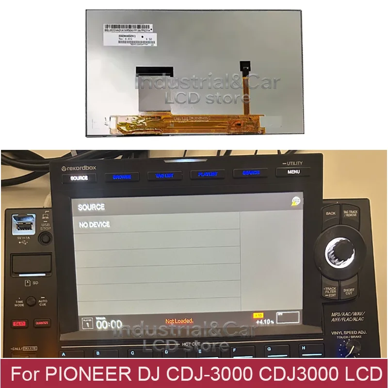 Фото Оригинальный 9-дюймовый ЖК-экран для Pioneer DJ CDJ-3000 CDJ3000, ЖК-дисплей 210*121, 4-линейный сенсорный экран, стеклянная сенсорная панель №2
