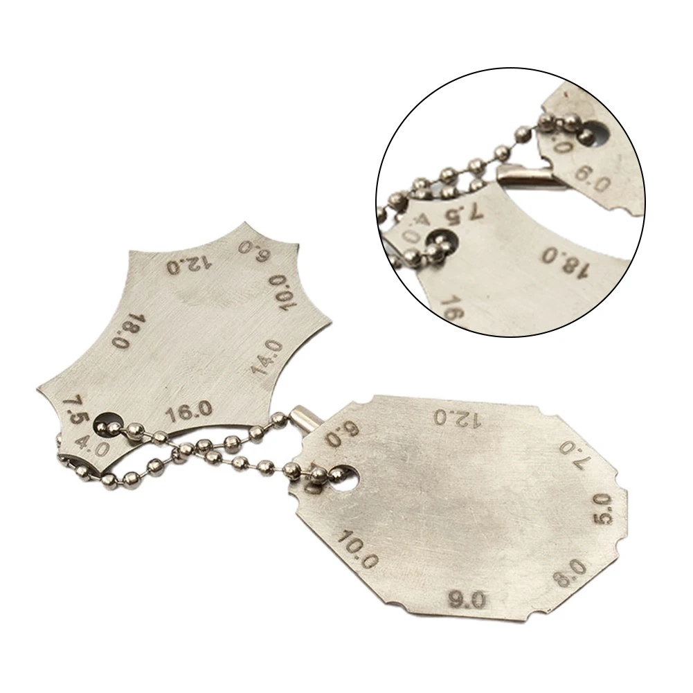 1 шт. сварочный шарнир двухсекционный калибр карманный 2-компонентная линейка для