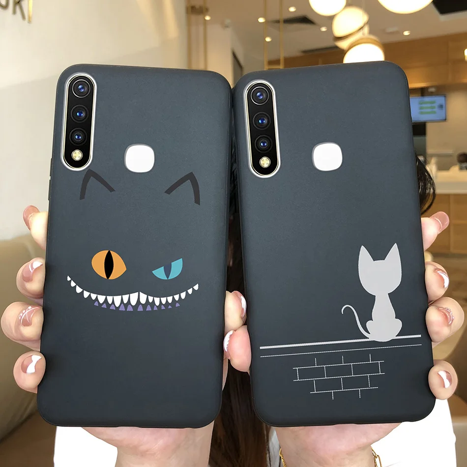 Фото Чехол С Рисунком бабочки и сердца для Vivo Y19 U3 VIVO Y19 vivo U3 Y 19 U 3, Мягкая силиконовая задняя крышка из ТПУ, искусственная кожа, чехол, милая мультяшная Маргаритка №4