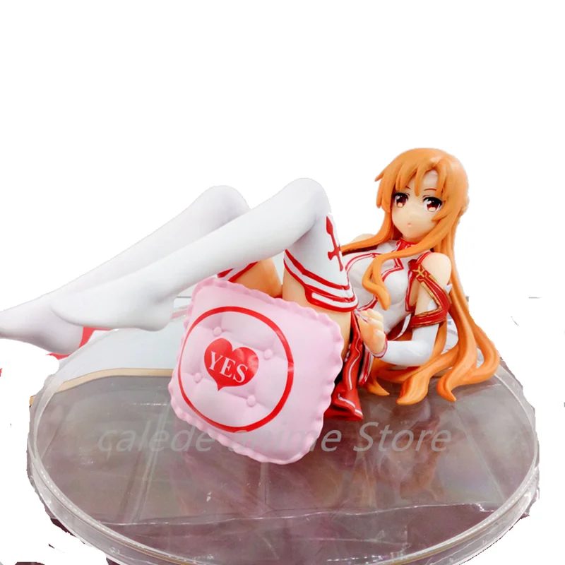 

Sword Art Online Asuna New Wife Is Always Yes Pillow Ver. Anime Sexy Girl Figure PVC Action Figure Collection Model Doll Gift