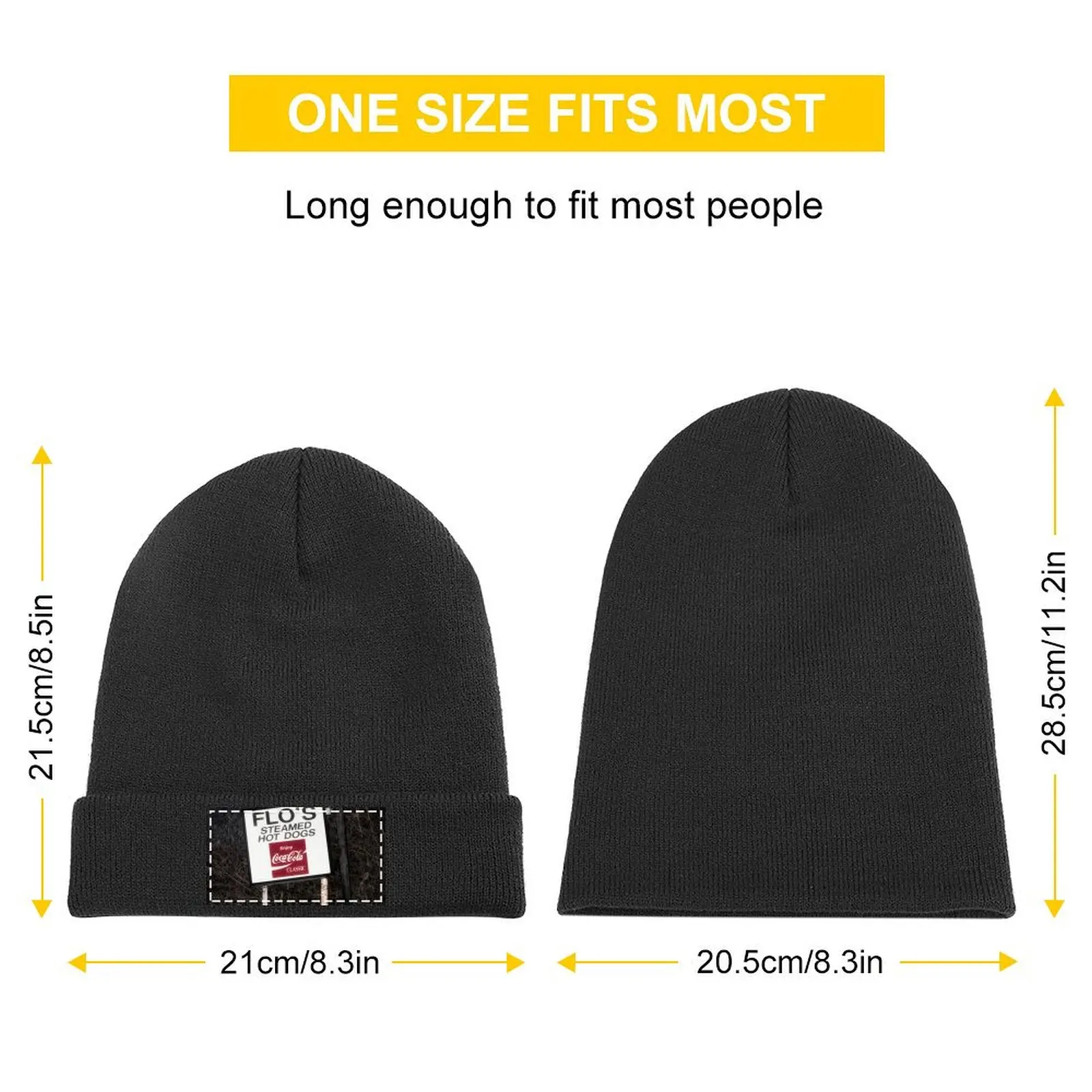 Flos Hotdogs накидка Neddick Maine Вязаная кепка модная спортивная Новая шляпа Большой