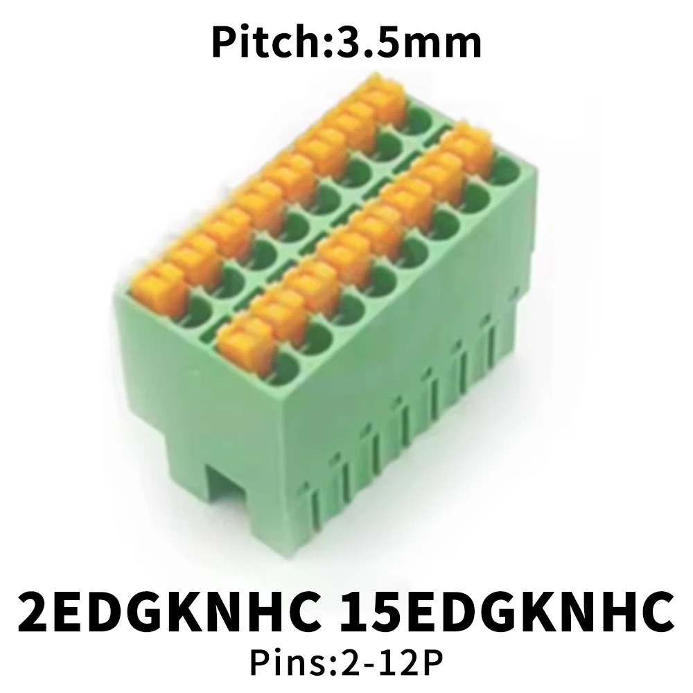 

KF 15EDGKNHC-3,5 мм двойная выдвижная клемма 2-12 контактов