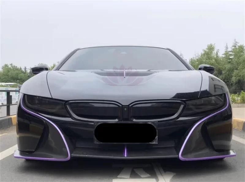 Кованые передние и задние диффузоры из настоящего углеродного волокна боковые