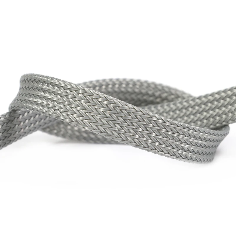 

1 м ~ 50 м ПЭТ плетеная кабельная втулка 2 мм расширяемая высокая плотность твердость Изолированная защита кабеля обмотка защитная трубка DIY