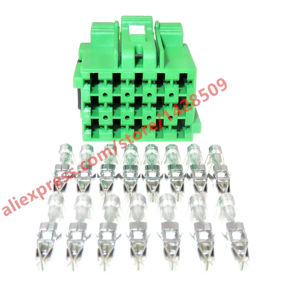 

Авторазъем 15-контактный 1-967623-2 зеленый