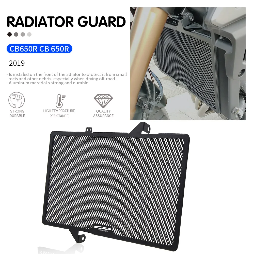 

For HONDA CB/CBR 650F CBR650F CB650F 2014-2018 CB650R CBR650R CB650R 2019 2020 Motorcycle Radiator Grille Guard Cover Protector