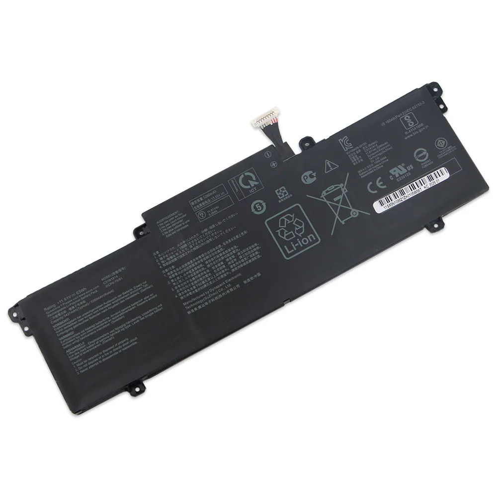 Фото Сменный аккумулятор C31N1914 63 Втч для ASUS ZenBook 14 UX425 UX435E UM425 UX435EG B7402 B9403 B5402 5427 мАч №2