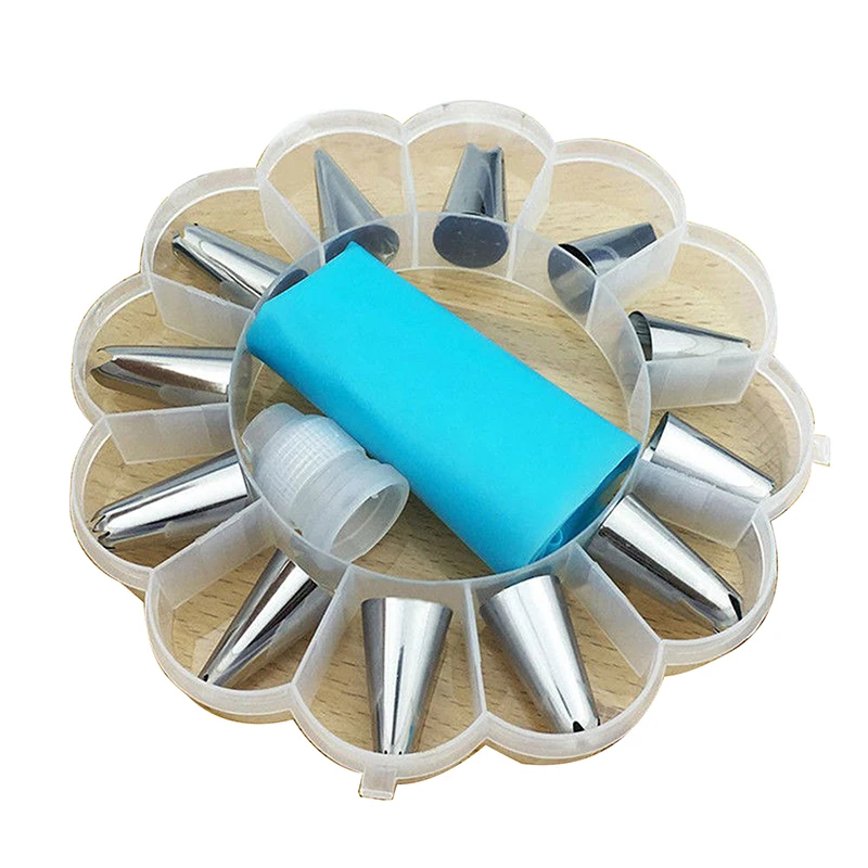 14 шт./компл. насадки для кондитерских изделий из нержавеющей стали кондитерский