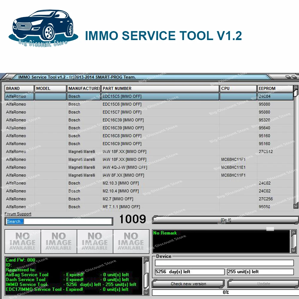 Горячая Распродажа инструмент для обслуживания IMMO V1.2 и Универсальное