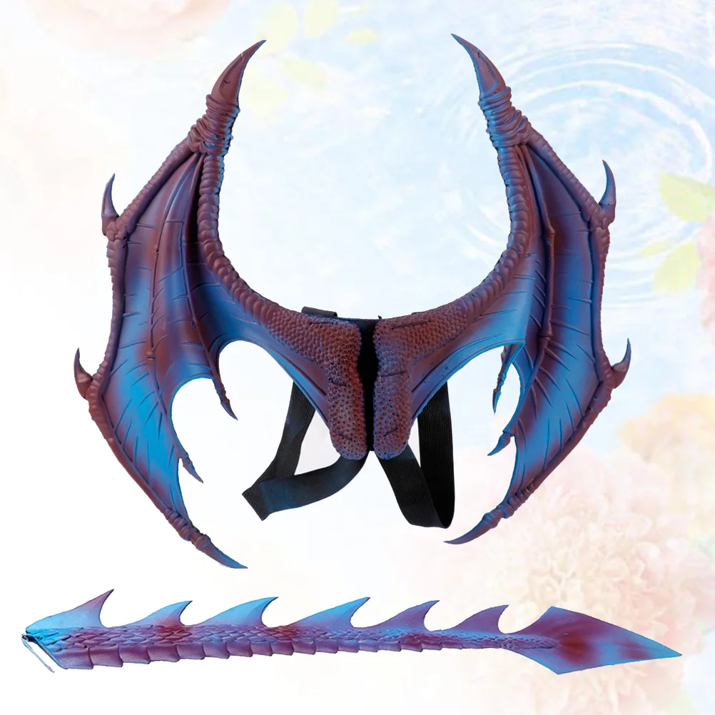 Детская одежда с крыльями для ролевых игр животных костюм искусственного