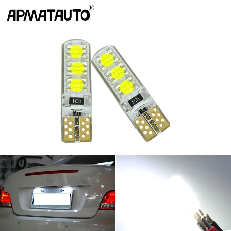 

2 шт. T10 W5W освещение номерного знака светодиодные лампы лампы для Hyundai Tucson IX35 I30 Elantra Accent Sonata Santa Veracrus Rohens