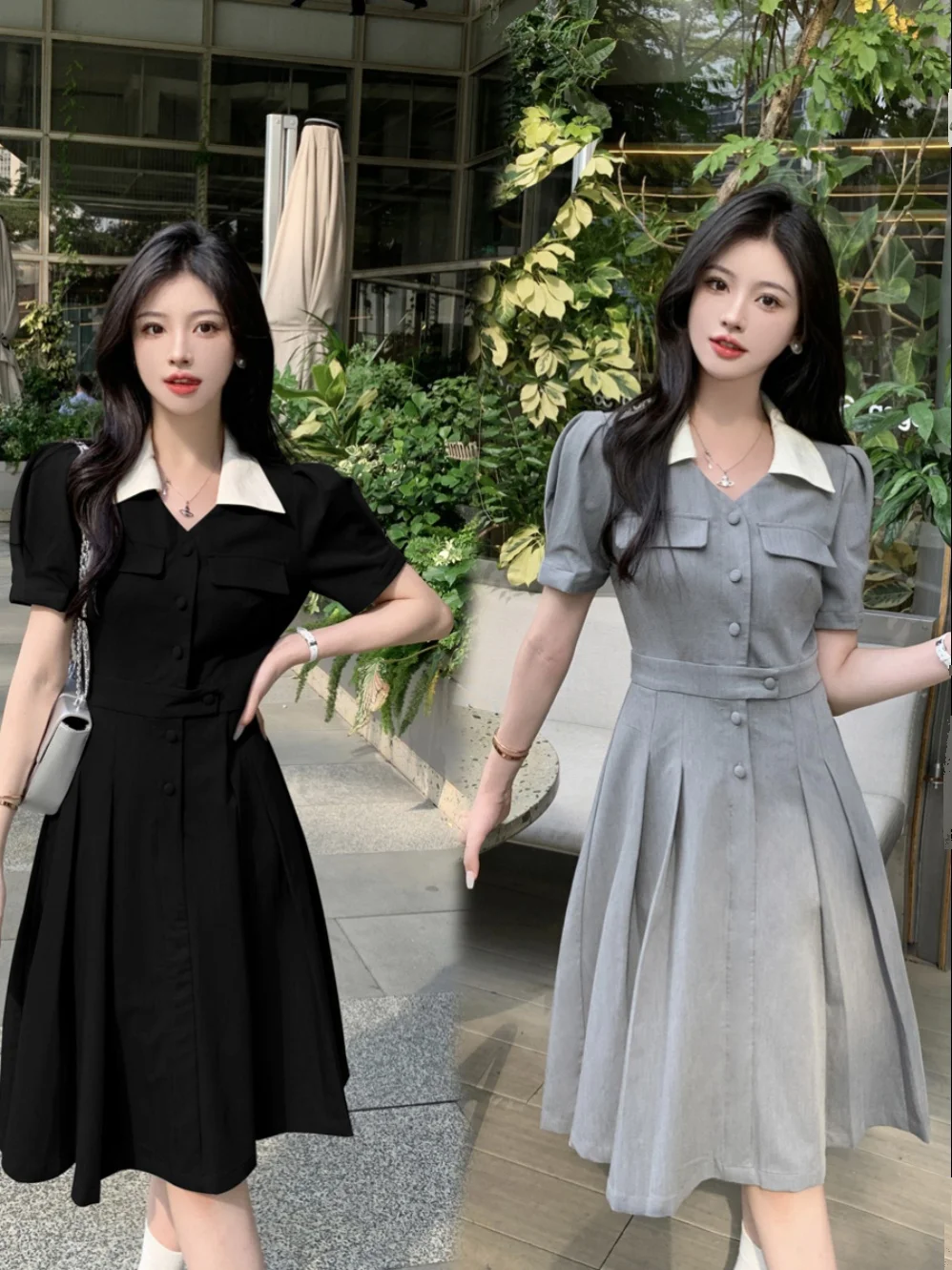 Женская одежда маленький повседневный деловой костюм и платье женское летнее