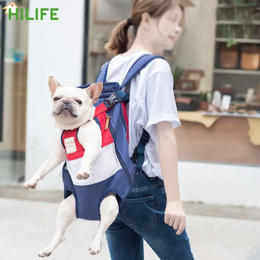 

Переноска для домашних животных, портативный рюкзак для кошек и собак, сумка на двойное плечо для путешествий и прогулок