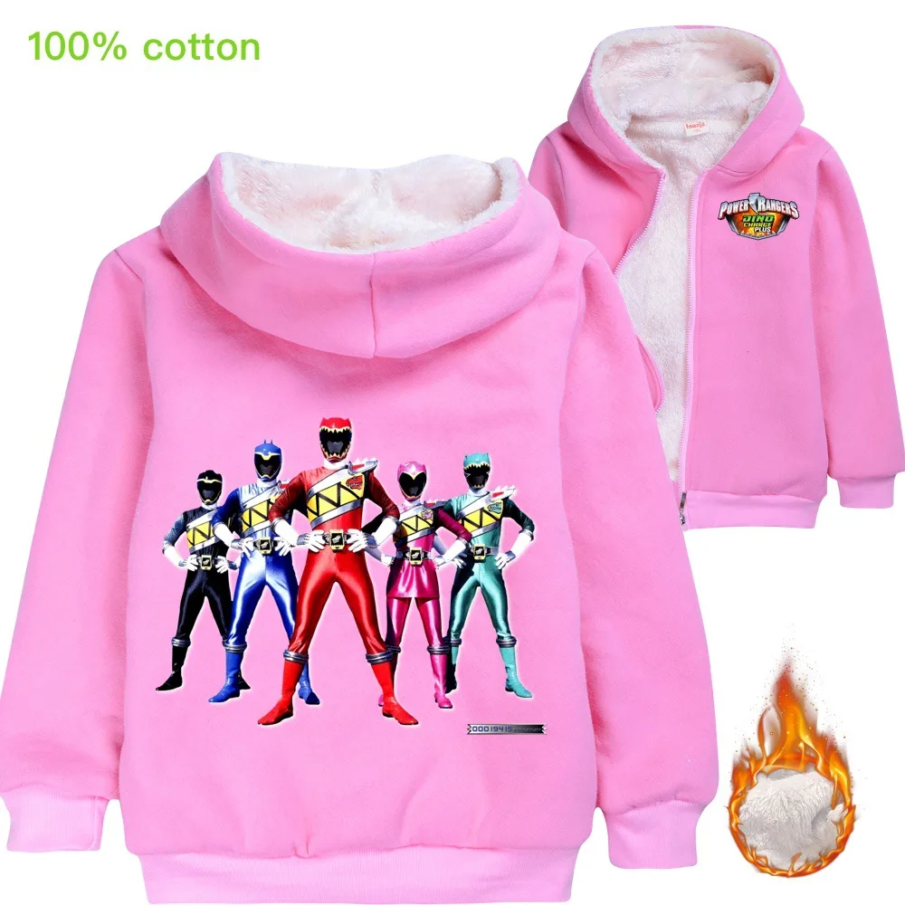 Мощная зимняя флисовая куртка ranger толстовка для мальчиков детская одежда теплая