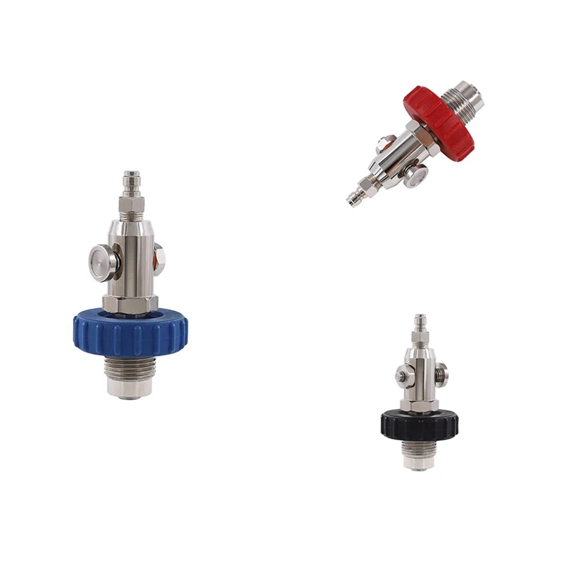 

PCP Stainless Steel Tank Fill Station Station 300Bar Din Valve With Quick Fitting