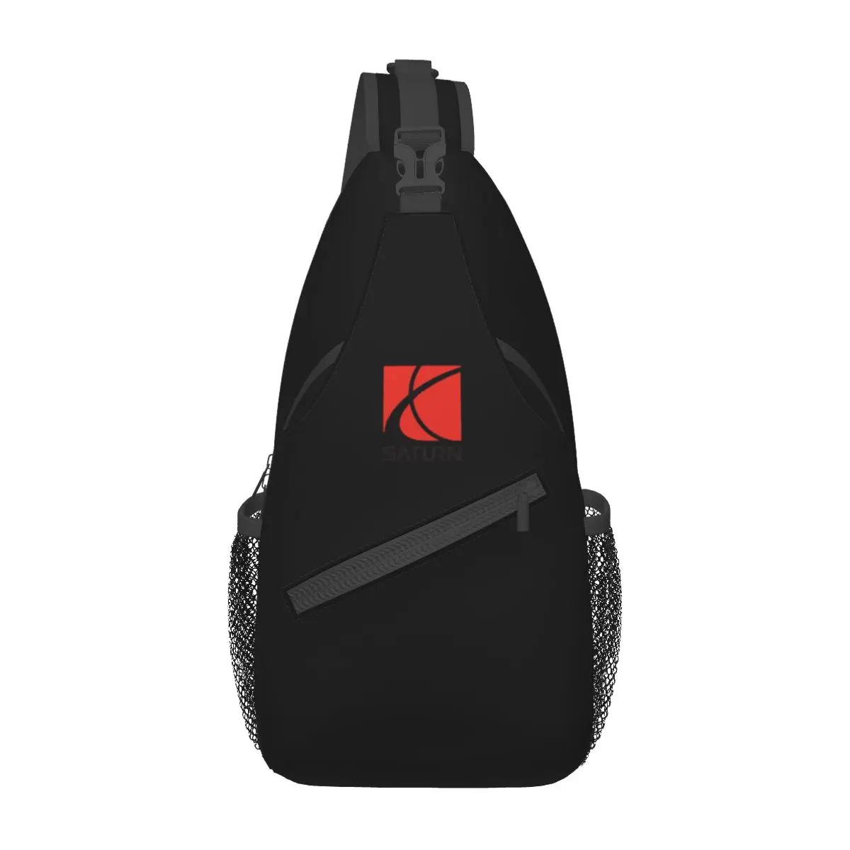 

Saturn Logo Sling Backpack Sling Bag Hiking Traveling Chest Bag Daypack Men Fashion Crossbody Backpack Shoulder Bag Pouch