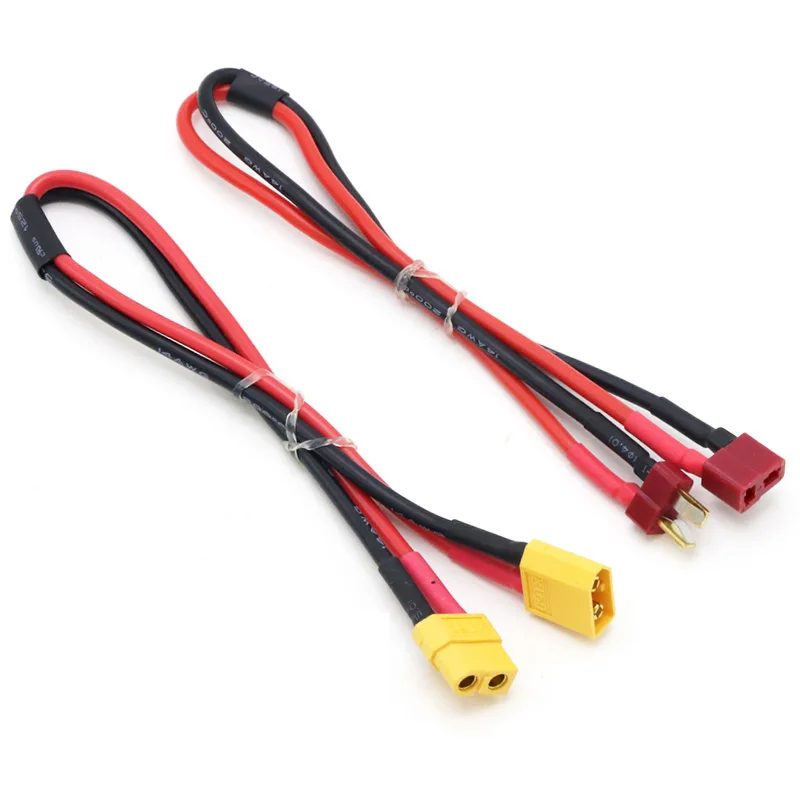 Фото 20 шт. Amass XT60 30 см 14AWG Удлинительный кабель Deans T Plug Адаптер «папа-мама» RC Lipo Батарея 60 Серия RC Самолет Par №2