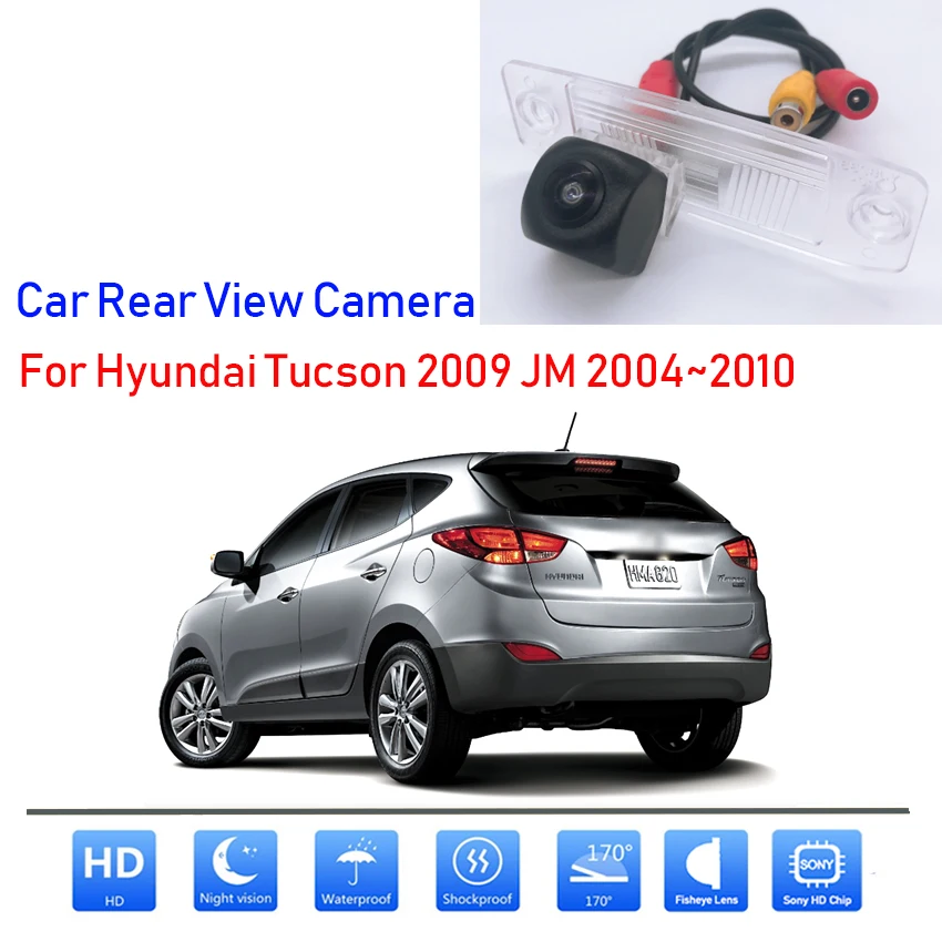 

Rear view Camera For Hyundai Tucson 2009 JM 2004 2005 2006 2007 2008 2010 CCD HD Night Vision backup camera Reverse camera