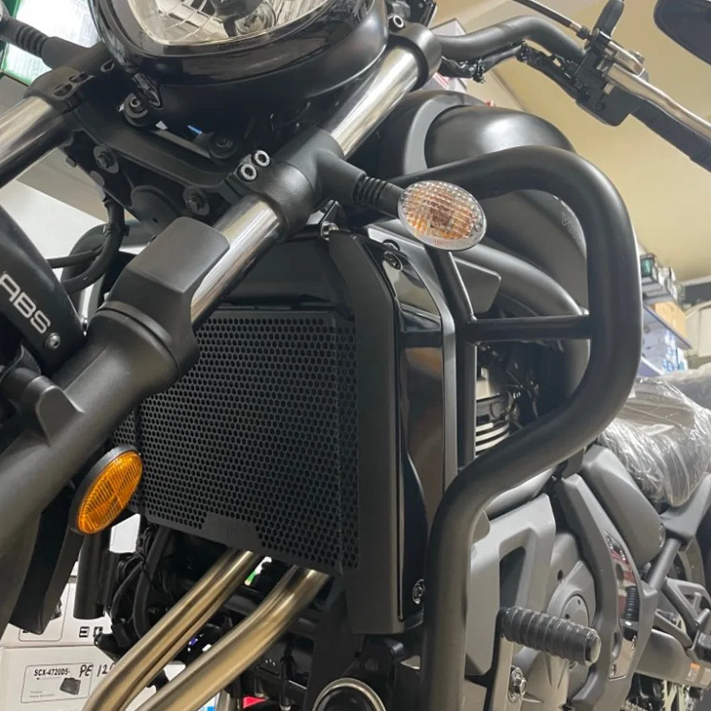 Решетка радиатора для Kawasaki VULCAN S Cafe Sport 650 2015 2016 2017 2018 2019-2024 Защитная крышка
