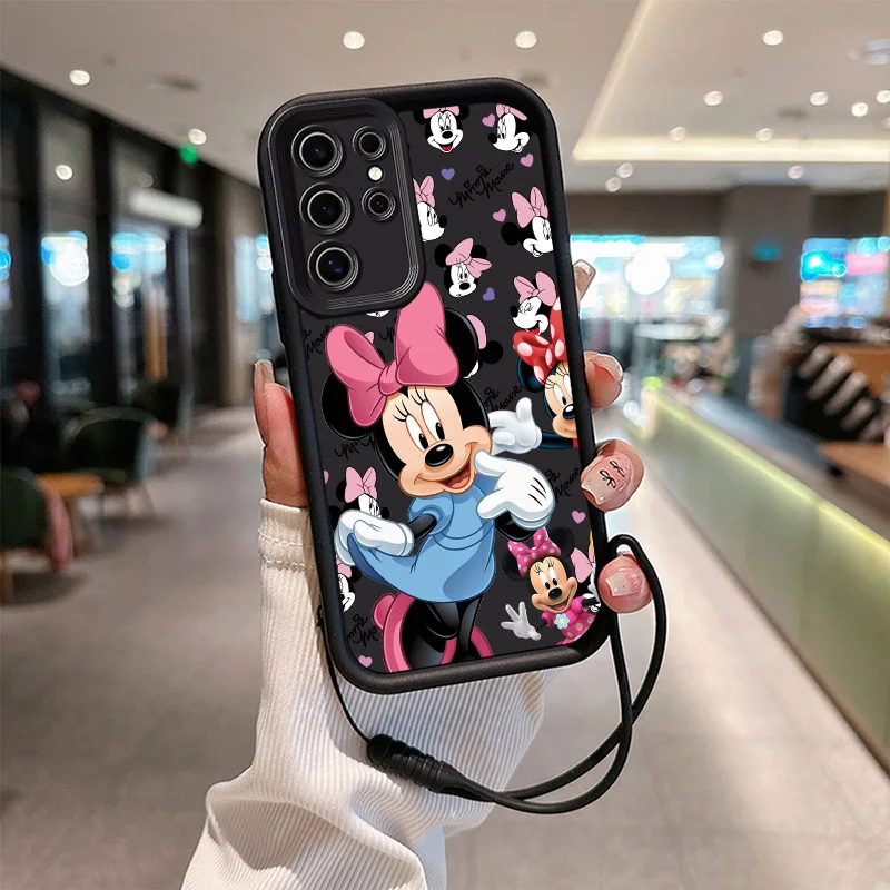 Чехол для телефона с изображением Микки и лески Xiaomi 12T 11Lite 14 Poco F5 F4 2 X5 4 3 M3 Redmi 9AC 10AC