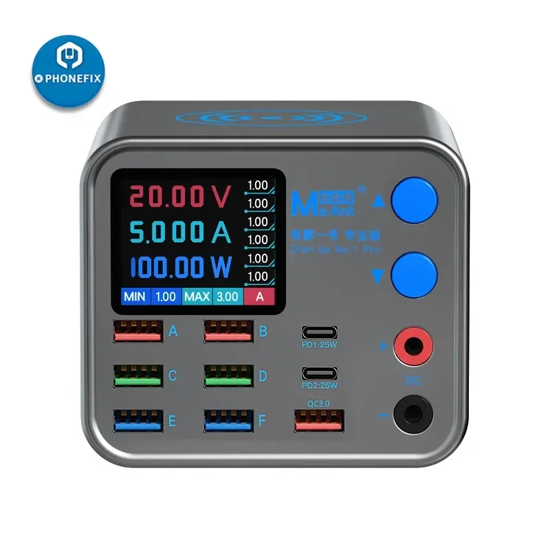 Многофункциональное быстрое зарядное устройство Dianba NO.1 Pro 200 Вт 20 в 5 А USB Тип C