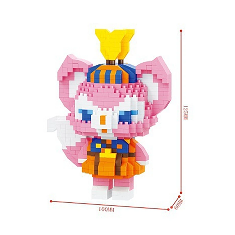 Лидер продаж Стич миниатюрные блоки сделай сам держатель для гитары книга